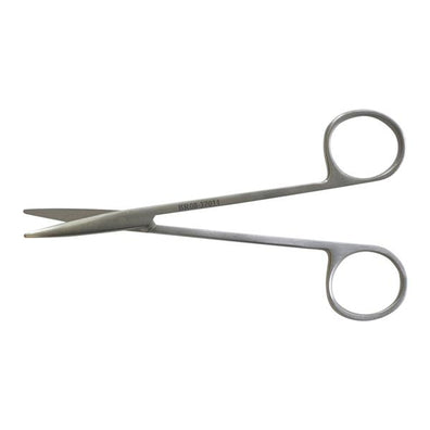 Scissors Strabismus Baby Metzenbaum 4-1/4" Blunt/Blunt Smooth Straight SS Ea